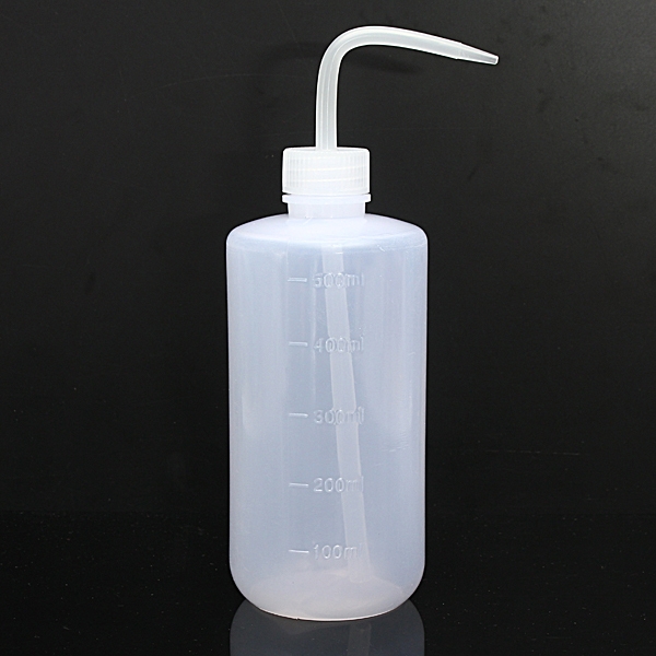 16 Unzen 500ml Große Squeeze Wasserflasche transparente Flüssigkeit Container 
