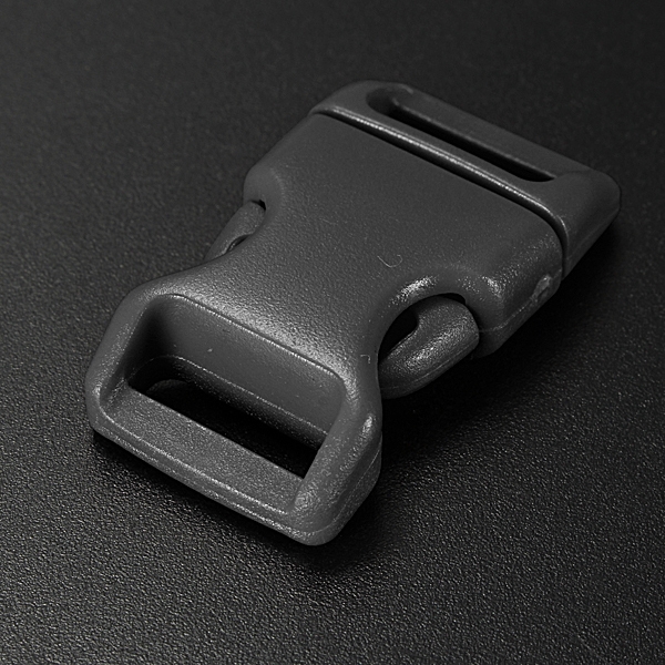 15mm Kunststoff Contoured Sicherheitsschnallen Taschen Riemenverbinder