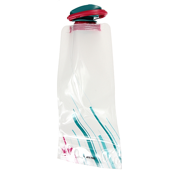 700ml Außensportarten zusammenklappbare Wassertasche tragbarer Kessel