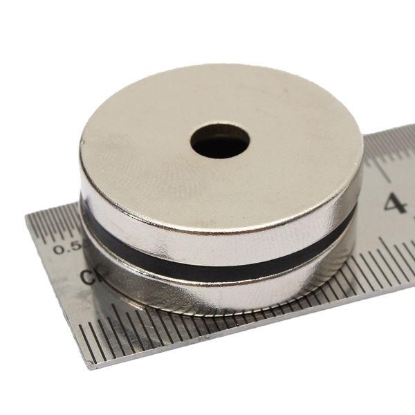 2pcs N35 30mm x 5mm starke Countersunk Magnete 5mm Loch Seltene Erden Neodym  Magneten