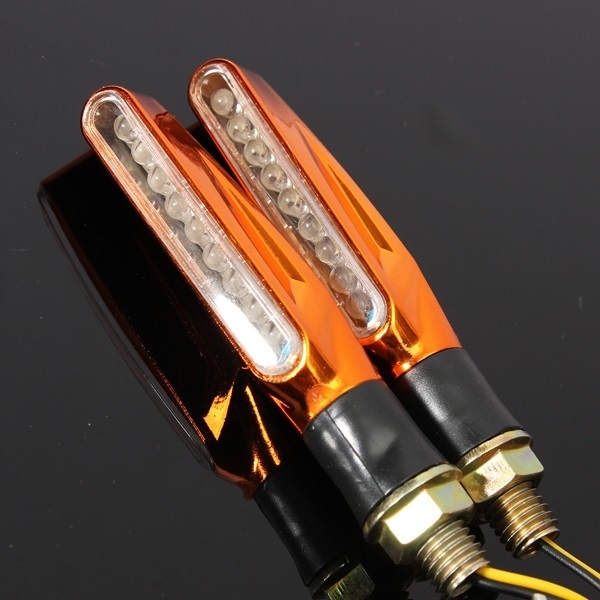 9 LED s Universal Motorrad Blinker Licht Lampe