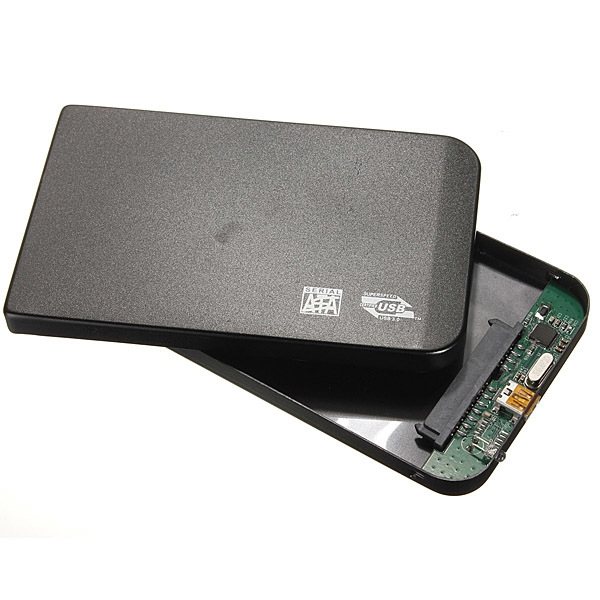 Aluminium 2.5 Zoll USB3.0 SATA HDD Festplatte Festplatten Außenhülle
