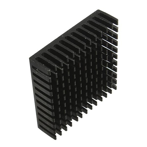 4pcs 40 x 40 x 11mm Aluminium-Kühlkörper-Kühlkörper-Kühlung für Chip IC LED Transistor