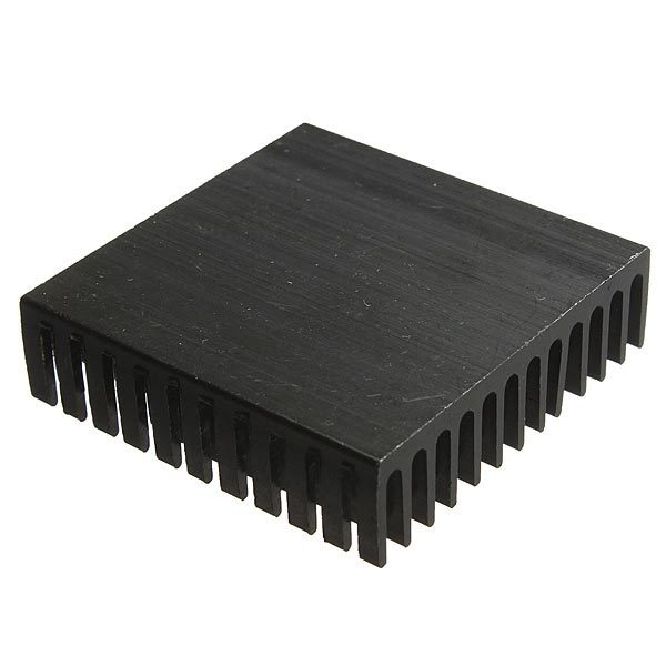 4pcs 40 x 40 x 11mm Aluminium-Kühlkörper-Kühlkörper-Kühlung für Chip IC LED Transistor