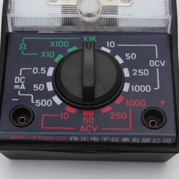 MF-110A Elektro-AC / DC OHM Voltmeter Amperemeter Analog-Multimeter