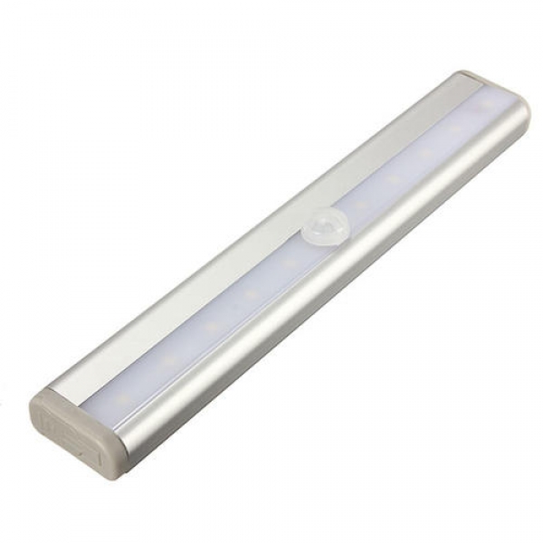 Auto Switch PIR Bewegungsmelder 10 LED Strip Light Cabinet Drawer