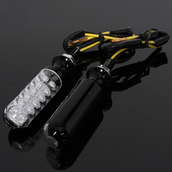 Motorrad LED Blinker Amber Light Für Honda Yamaha Suzuki