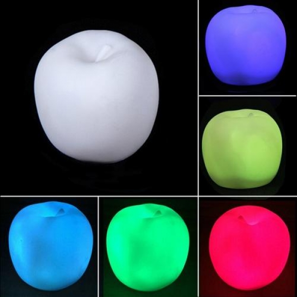 Farbwechsel von Apple LED Nachtlicht Weihnachtsfest Dekoration Lampe