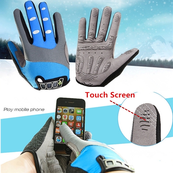 RockBros Wintersport Radfahren Skifahren Touchscreen Shockproof Gloves 
