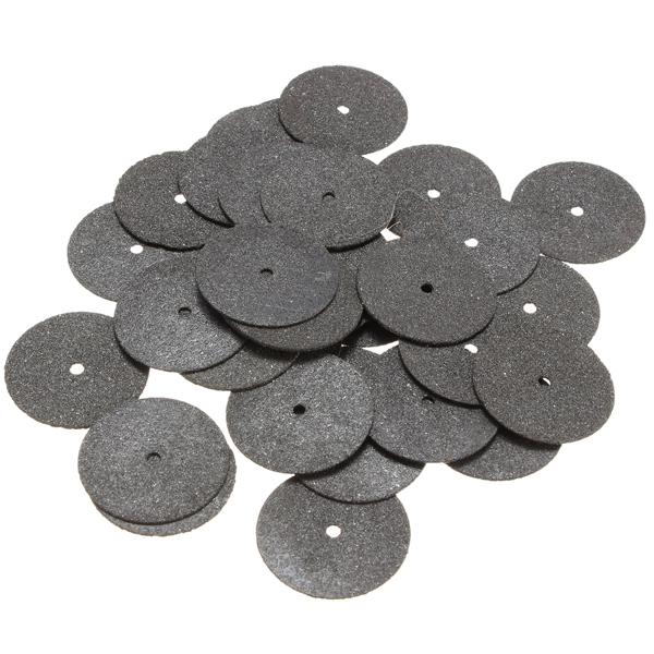 22mm 35pcs elektrische Schleifscheibe Schneidemesser Werkzeuge Schwarz