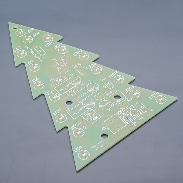 Weihnachtsbaum Flash LED Elektronische DIY Learning Kit