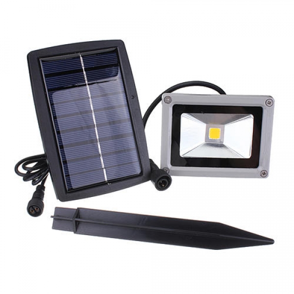 10W Solar Power LED Flut Licht wasserdichte im Freien Landschaft Spotlight