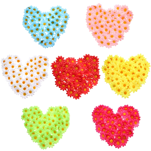 50pcs erstklassige künstliche Seidenblumen führt Haushochzeitsdekors an