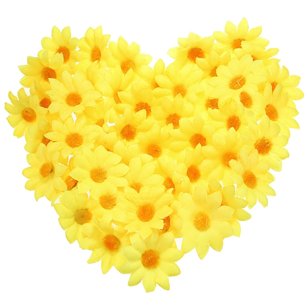 50pcs erstklassige künstliche Seidenblumen führt Haushochzeitsdekors an