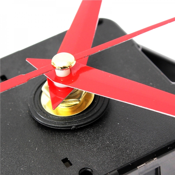 DIY Red Triangle Hände Quarz Wanduhr Movement Mechanism