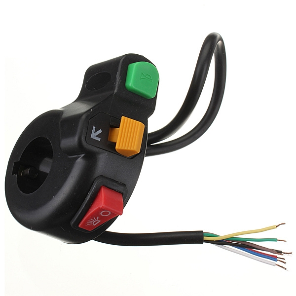 3in1 Motorrad Pit Bike ATV Horn Blinkerlichtschalter
