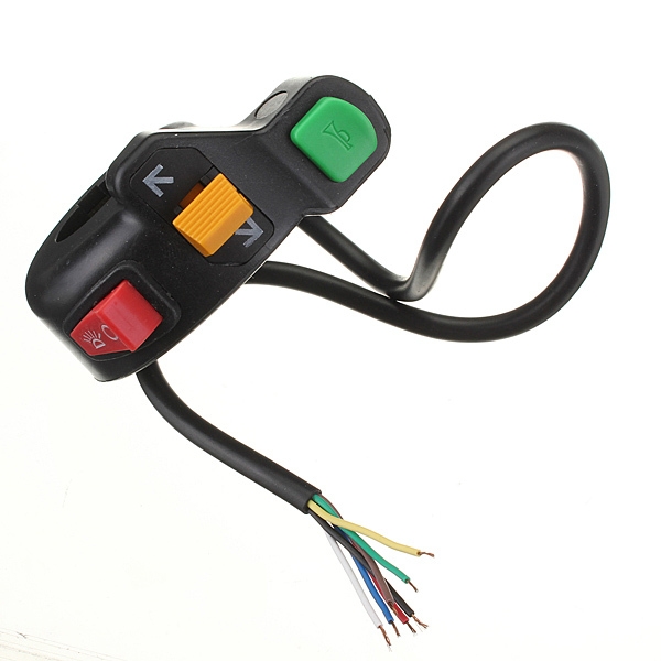 3in1 Motorrad Pit Bike ATV Horn Blinkerlichtschalter