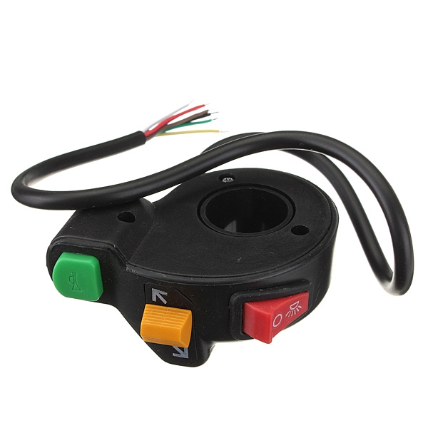 3in1 Motorrad Pit Bike ATV Horn Blinkerlichtschalter