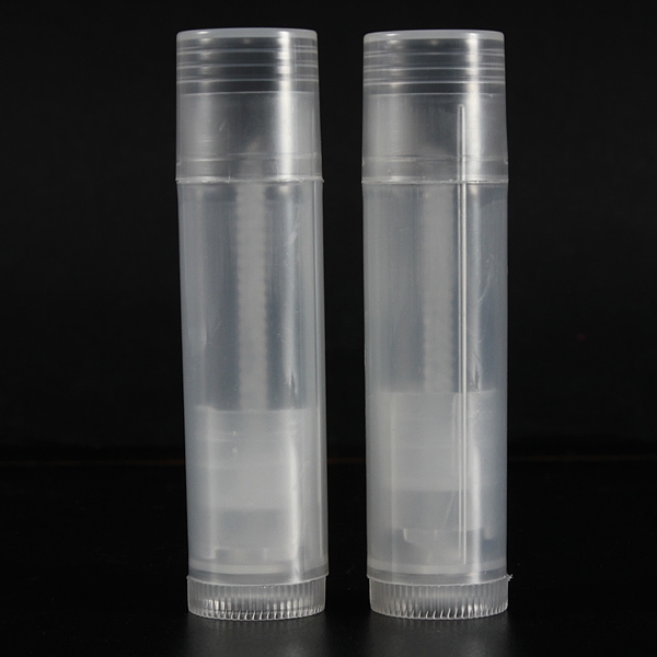 Leere klare Lippenbalsam Tubes Container Transparente Lippenstift