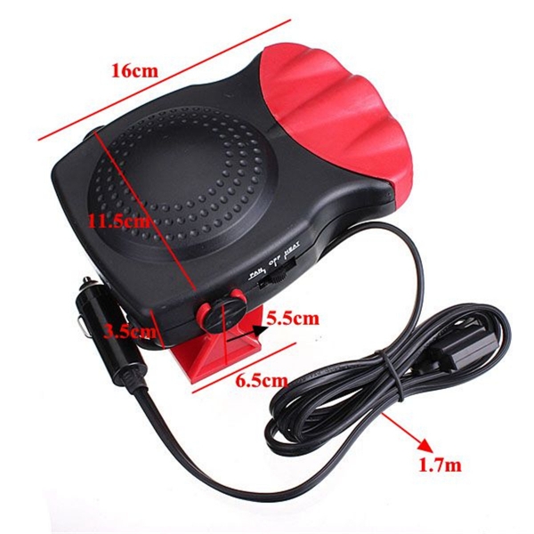 150W 2 in 1 Auto Heizung Heizung und Cool Fan Windschutzscheibe Demister Defroster
