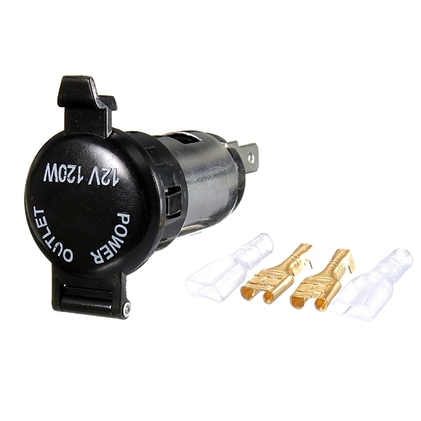 12V 120W Motorrad Zigarettenanzünder Netzdosen Stecker Outlet
