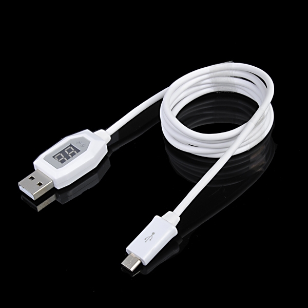 Micro USB Digitalanzeige USB Datenkabel für Handy