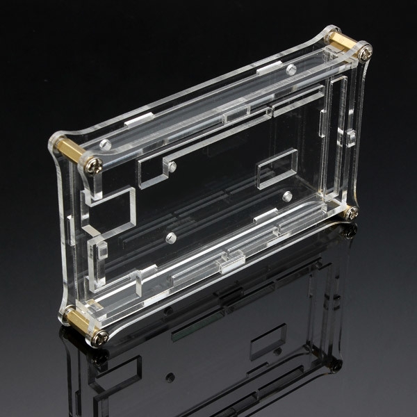 Durchsichtiger Acrylschalenkasten für Arduino MEGA2560 R3 Modul Board