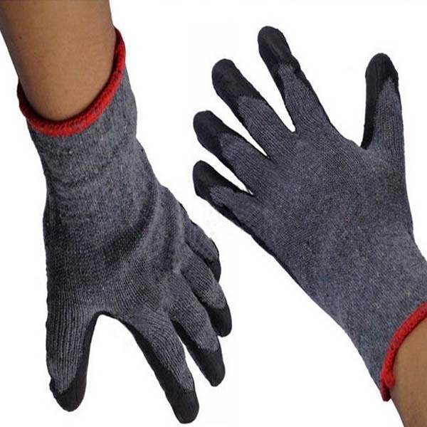 Loskii LG-GA4 Rutschfeste Latex-Gartenhandschuhe Arbeitsschutz Arbeitshandschuhe