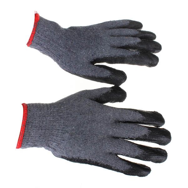 Loskii LG-GA4 Rutschfeste Latex-Gartenhandschuhe Arbeitsschutz Arbeitshandschuhe