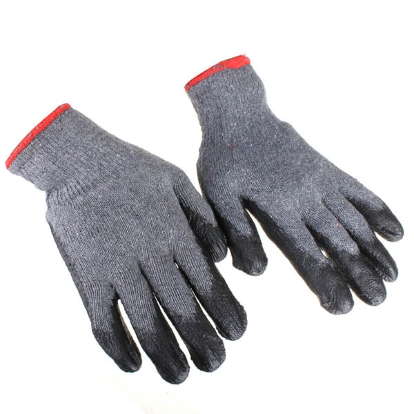 Loskii LG-GA4 Rutschfeste Latex-Gartenhandschuhe Arbeitsschutz Arbeitshandschuhe