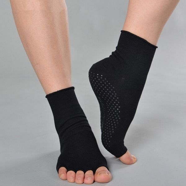 Sport Yoga Gym Dance Socken nicht Beleg Fitness Baumwollsocken