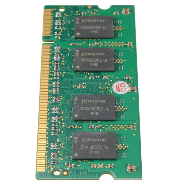 2 GB ddr2 pc2-4200 533 MHz non-ecc Laptoppc dimm Speicherwidder
