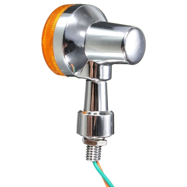 2pcs Universalmotorrad Blinker Licht indicatior Lampe Gelb Birnen