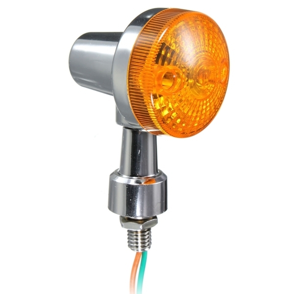 4pcs Universalmotorrad Blinker Licht indicatior Lampe Gelb Birnen