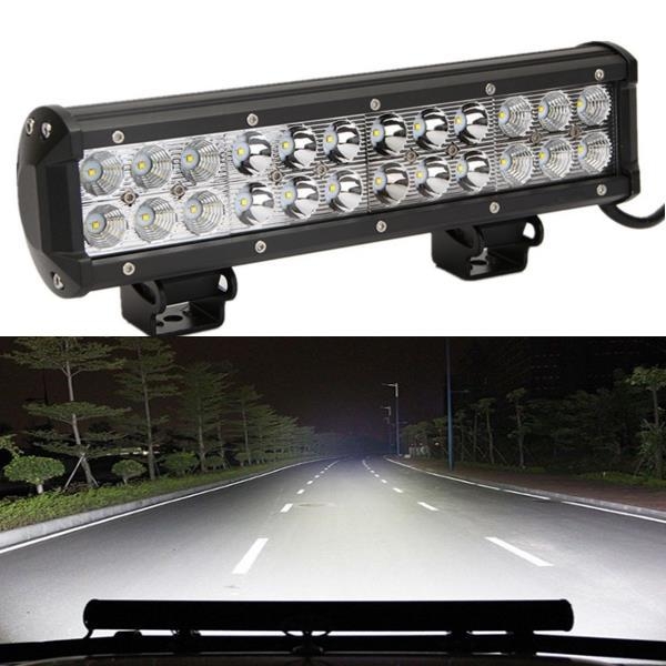 72 Watt 5760LM LED Arbeits Licht Bar Spot Flutlichtstrahl Lampe Für Jeep Off Road SUV Lkw Boot
