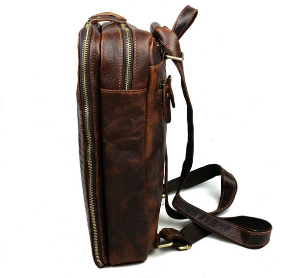 Echtes Leder Männer Multifunktions Krokodil Muster Spielraum Rucksack