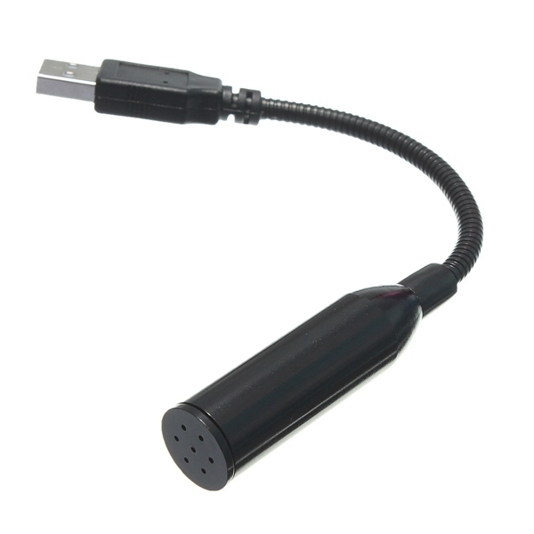 Mini USB flexible Stereoaufzeichnung mic Tischmicrofon