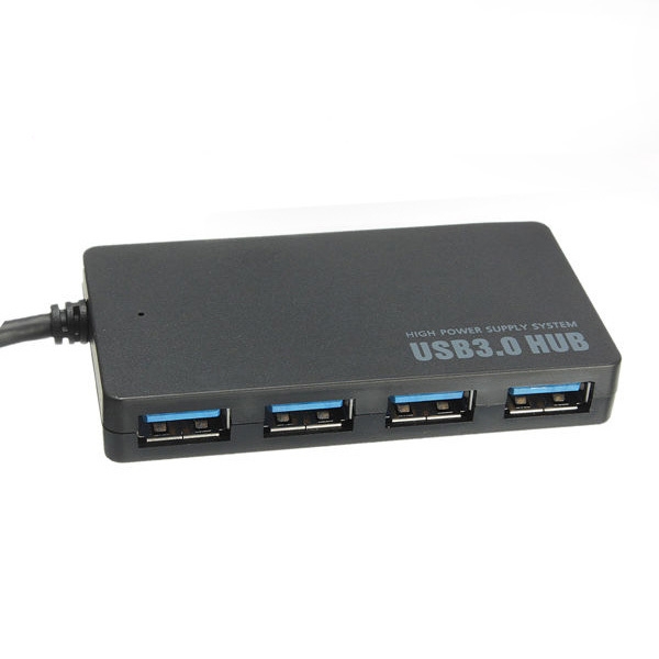 5gbps Geschwindigkeit 4-Häfen-USB 3.0 tragbarer Mittelpunktadapter