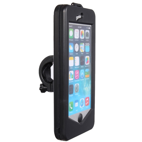 Waterproof Case Motorcycle Bicycle Bike Smart Phone Holder Car Mount For iPhone 6