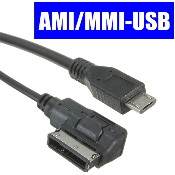 Micro USB Stecker AUX Audiokabel Adapter Music Schnittstelle für AUDI Ami VW 