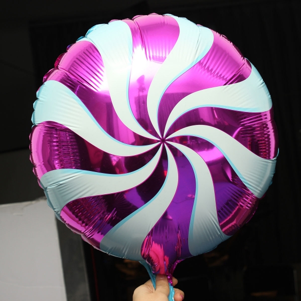 18 Zoll Lutscher Süßigkeits Strudel Geburtstags Party Dekoration Luftballons