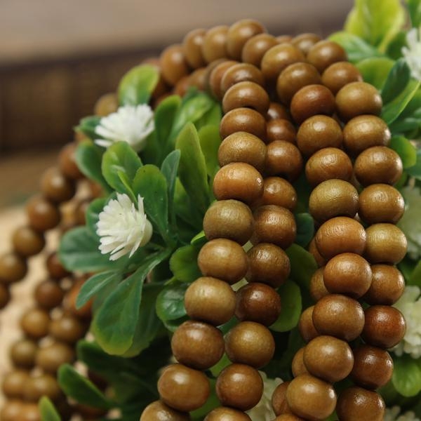 216 Sandelholz buddhistischen Buddha Gebetskette Mala Halskette Armband