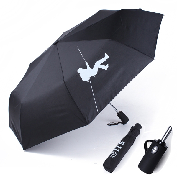 511 Vollautomatische Große Falten Regen Sonnen Mann Frauen Regenschirme