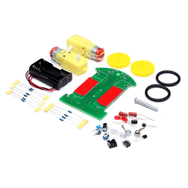 Tracking Robot Car Elektronische DIY Kit Mit Getriebemotoren