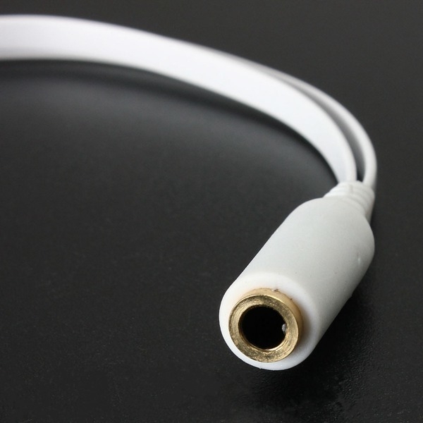 3.5mm Audio Mic Y Splitter Kabel Kopfhörer Adapter Female zu 2 männlich