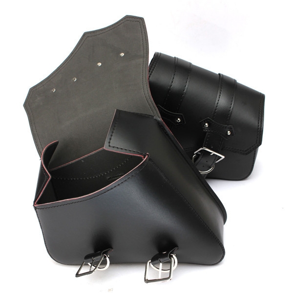 Ein Paar Universal Motorrad Satteltaschen Satteltaschen Tasche für Harley