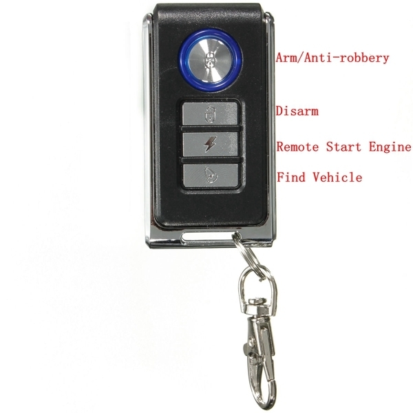 Motorrad Anti-Diebstahl-Sicherheit Alarm Remote Control Sensor System