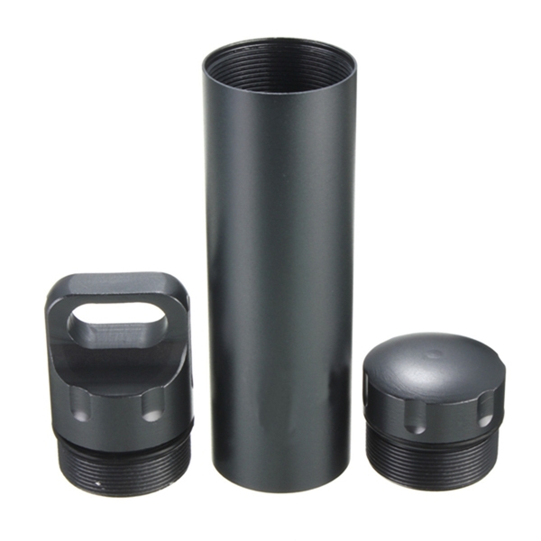 Unterwassergehäuse Container Capsule Seal Flaschen Halter Überlebens Notwerkzeug