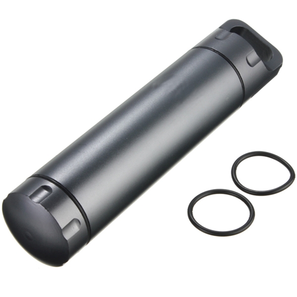 Unterwassergehäuse Container Capsule Seal Flaschen Halter Überlebens Notwerkzeug