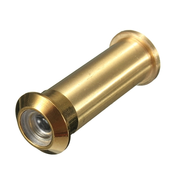 12mm Messing Sicherheit Tür Viewer Spyhole Peephole Verstellbar 160 Grad
